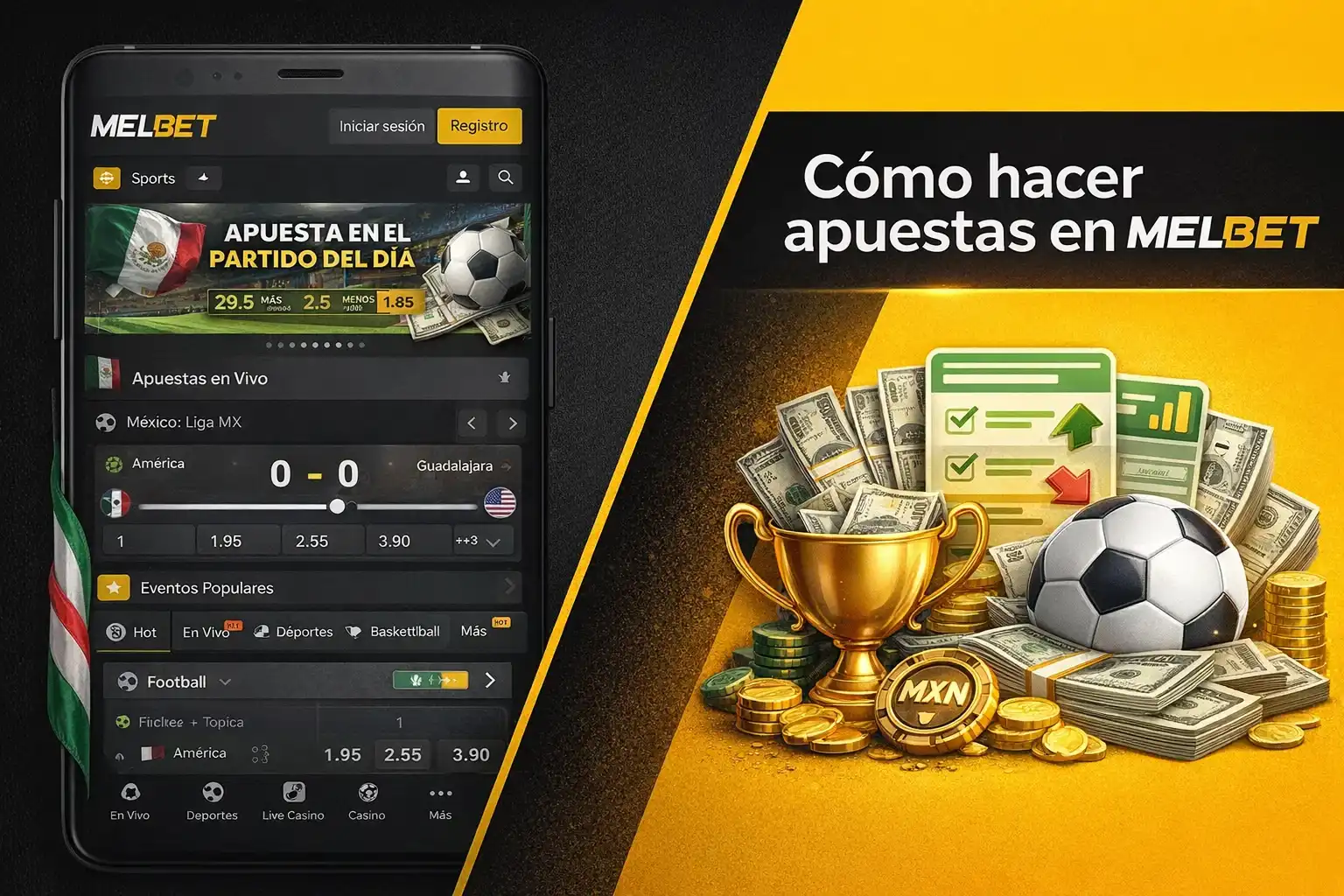 Cómo hacer tu primera apuesta en Melbet y usar el modo en vivo